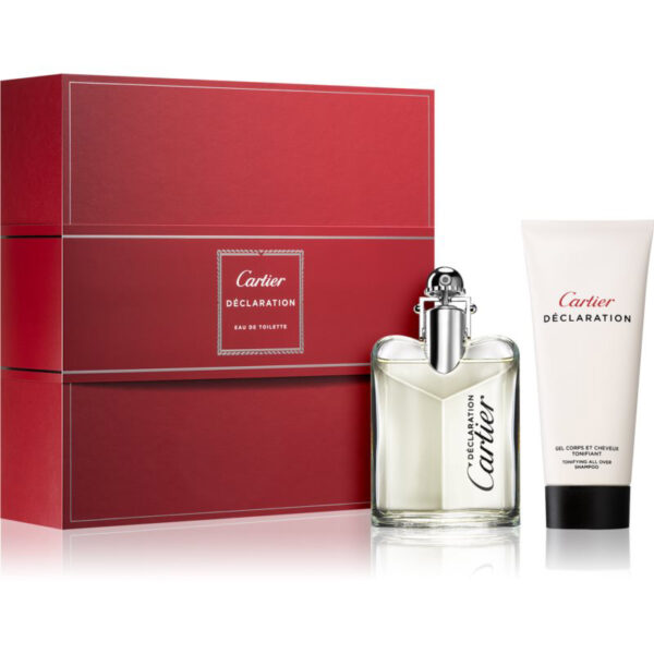 Cartier Declaration 2-Piece  EDT Spray 1.6 oz with Shower Gel 3.4 oz for Men's