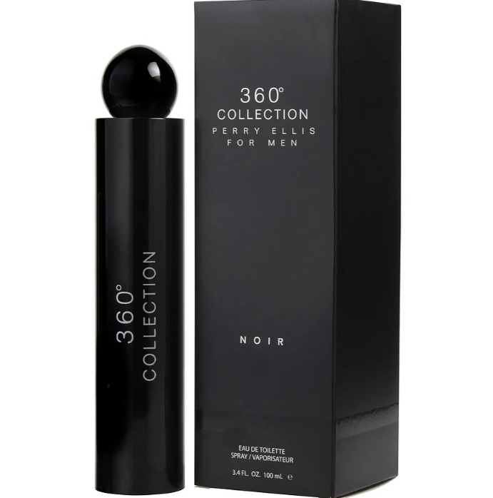 Perry Ellis 360 Collection Noir Men's EDT Spray 3.4 Oz 