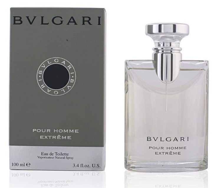 Bvlgari Extreme Men's EDT Spray 3.4 Oz 