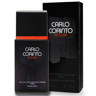 Carlo Corinto Rouge Men's EDT Spray 3.4 Oz 