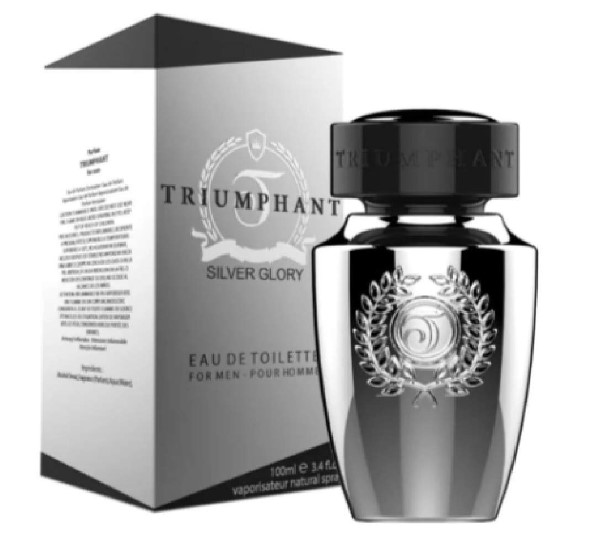 Triumphant Silver Glory Men's EDP Spray 3.3 Oz