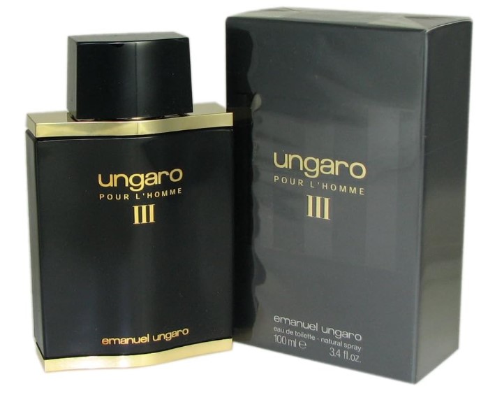 Emanuel Ungaro III Men's EDT Spray 3.4 Oz 