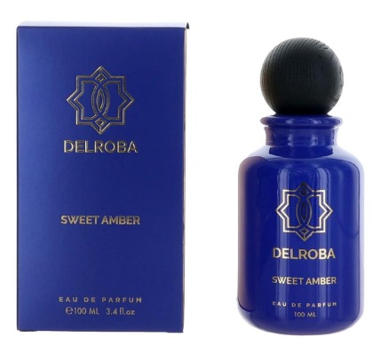 Delroba Sweet Amber Men’s EDP Spray 3.4 Oz 