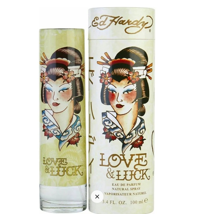 Ed Hardy Love & Luck Women EDP Spray 3.3 Oz