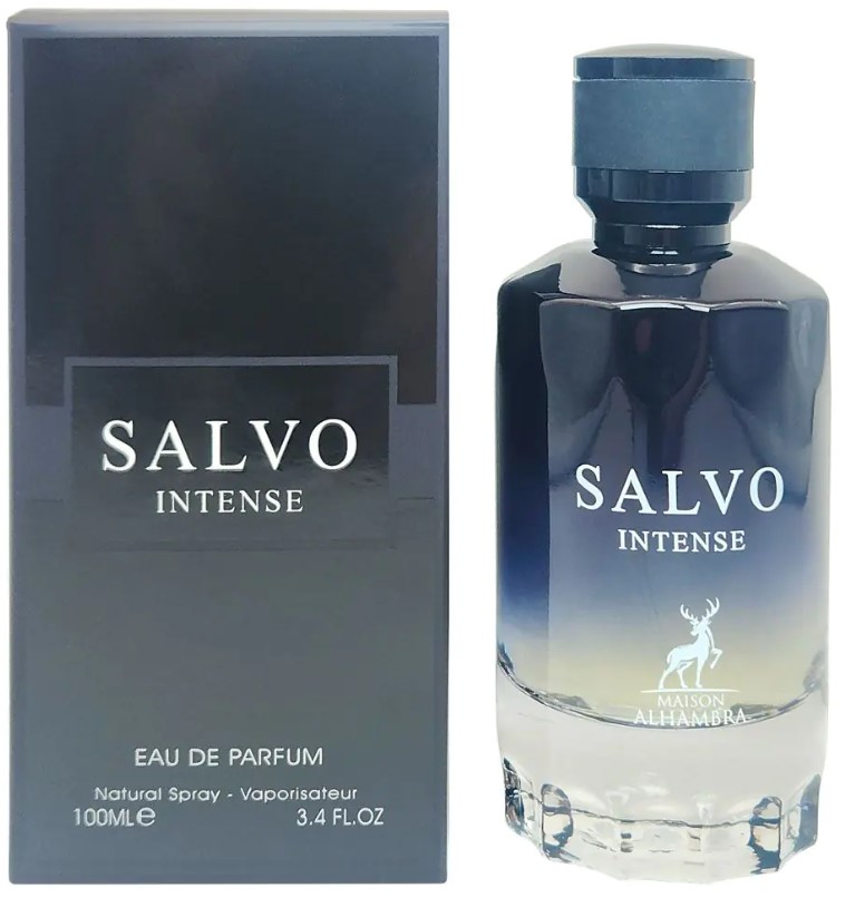 Maison Alhambra Salvo Intense Men's EDP Spray  3.4 Oz