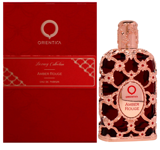 Orientica Amber Rouge Women EDP Spray 0.17 Oz Mini