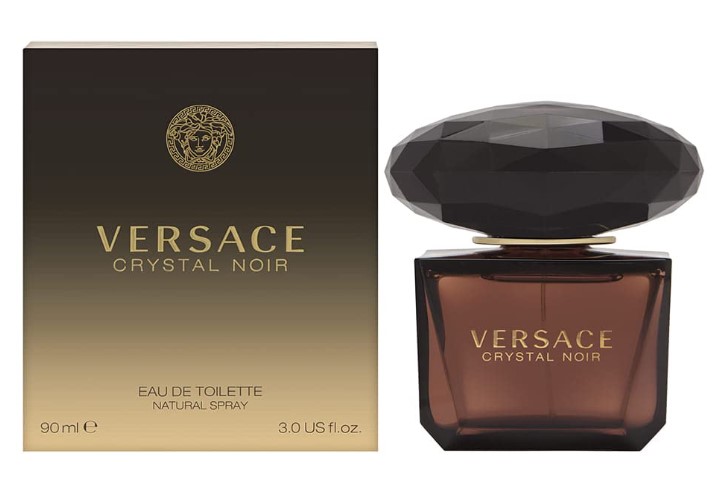 Versace  Crystal Noir Women EDT Spray 3.0 Oz