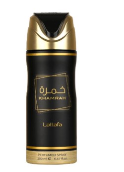 Lattafa Khamrah Unisex Perfumed Body Spray 6.7 Oz 