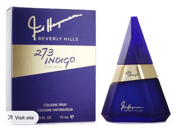 Fred Hayman 273 Indigo Men's Cologne Spray 1.7 Oz