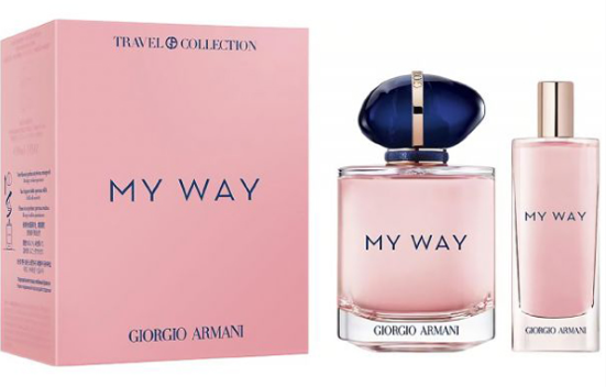 Giorgio Armani My Way Women Set Edp 3.0 Oz +Edp 0.5 Oz Spray