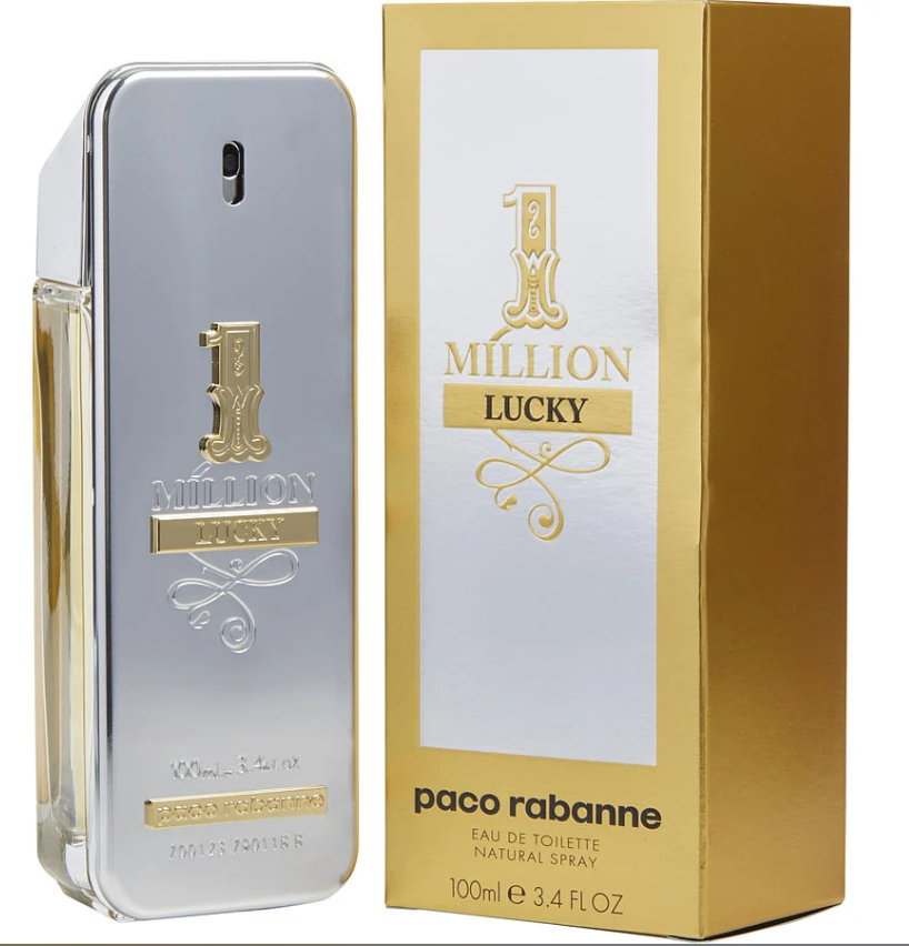 Paco Rabanne 1 Million Lucky Edt 3.4 Oz Men Spray