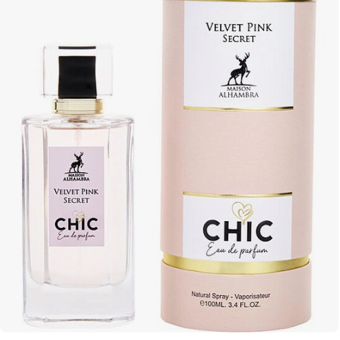 Maison Alhambra Velvet Pink Secret Chic EDP Spray 3.4 oz 
