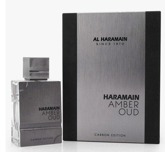 Al Haramain Amber Oud Carbon Edition Men's EDP Spray 2 Oz