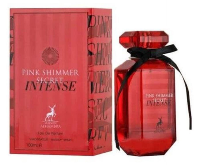 Maison Alhambra Pink Shimmer Secret Intense Edp 3.4 Oz Spray Women