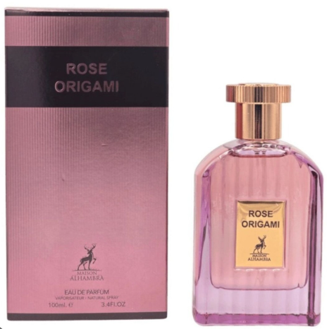 Maison Alhambra Rose Origami 3.4 oz EDP Men's Spray