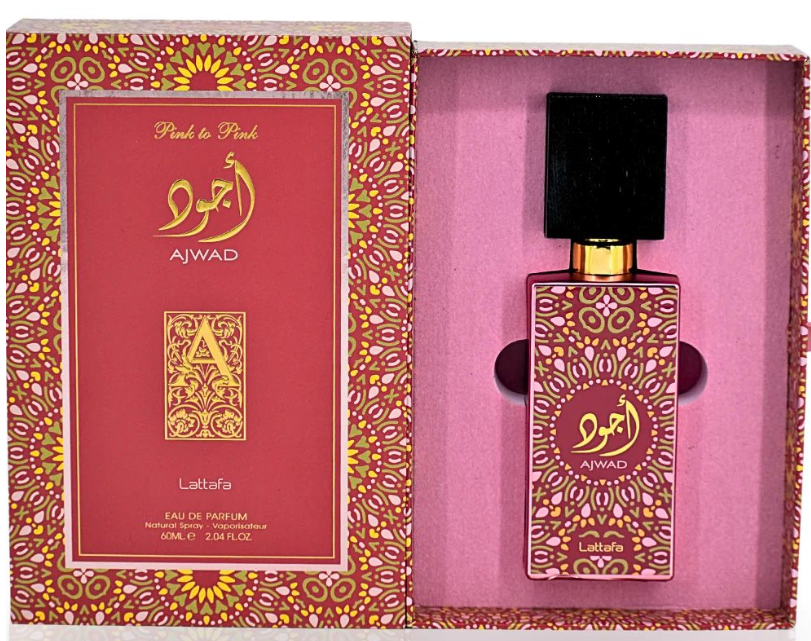 Lattafa Ajwad Pink To Pink 2 Oz Edp Women Spray