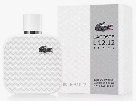 Lacoste L.12.12 Blanc 3.3 oz Edp Men's Spray