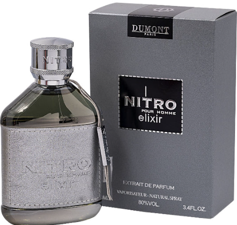 Dumont Nitro Pour Homme Elixir Men's EDP Spray 3.4 Oz