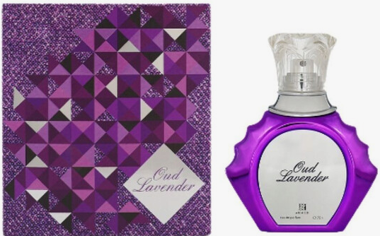 Ahmed al Maghribi Oud Lavender Edp 2.5 Oz Spray Men