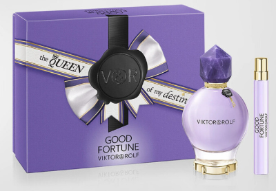 Viktor & Rolf Good Fortune 2 Pcs Set 3.04 Oz Edp + 0.34 Oz Edp Spray Women 