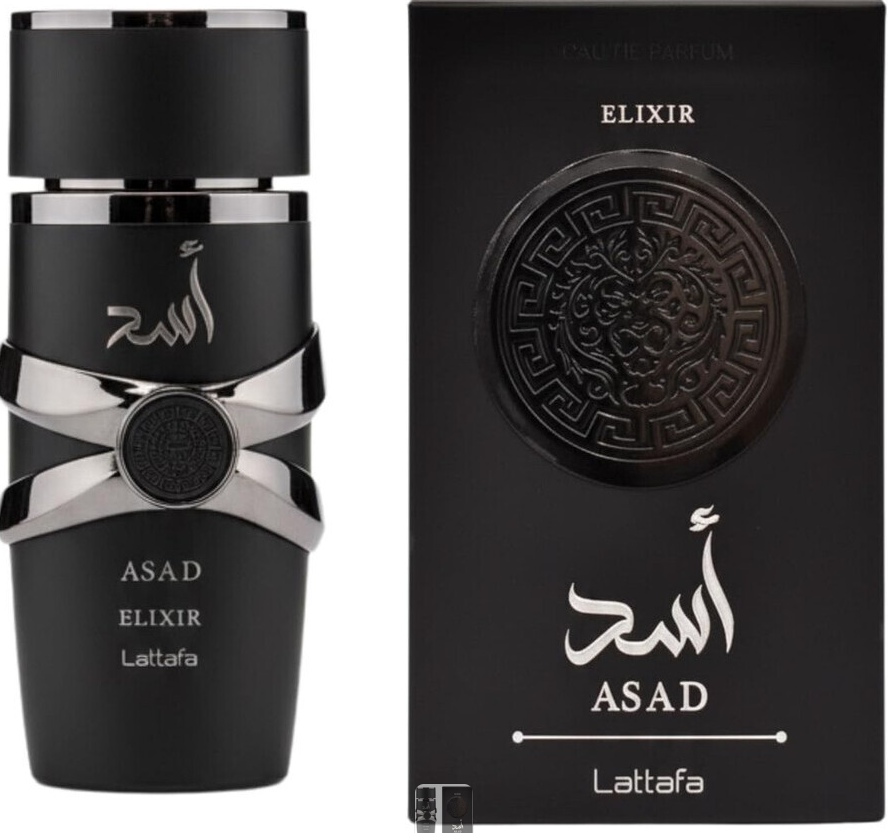 Lattafa Asad Elixir Men's EDP Spray 3.3 Oz