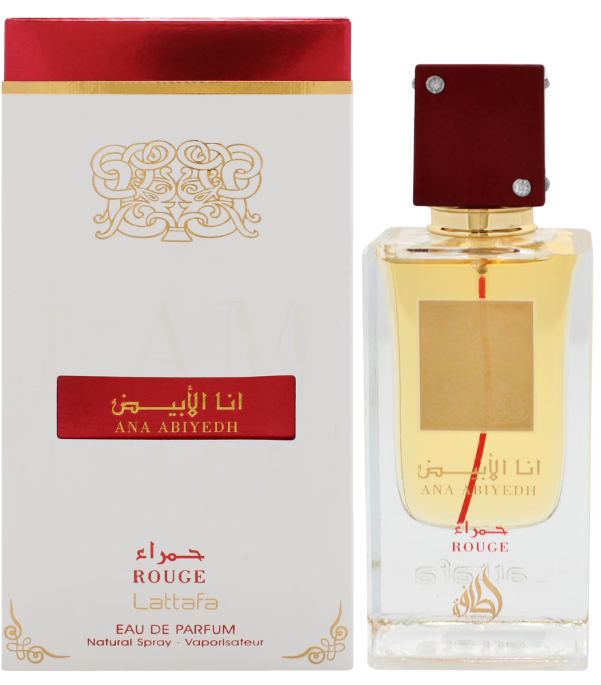 Lattafa Ana Abiyedh Rouge EDP Spray 2.0 Oz 