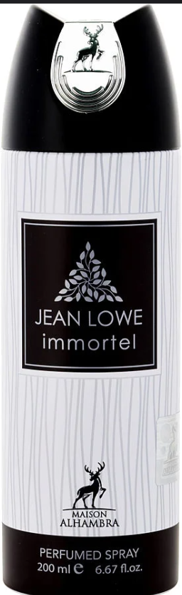 JEAN LOWE IMMORTEL Men's Perfume Body Spray 6.67 oz  