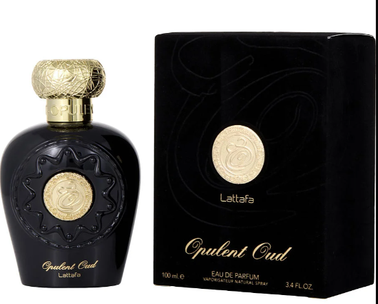 Lattafa Opulent Oud Unisex EDP Spray 3.4 Oz 
