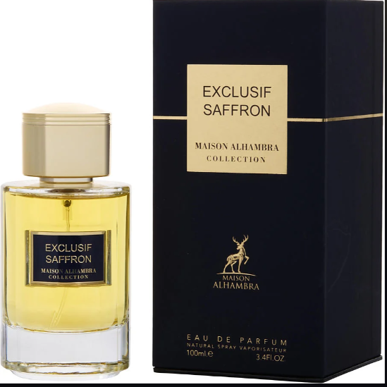 Maison Alhambra Exclusif Saffron 3.4 Oz EDP Spray  