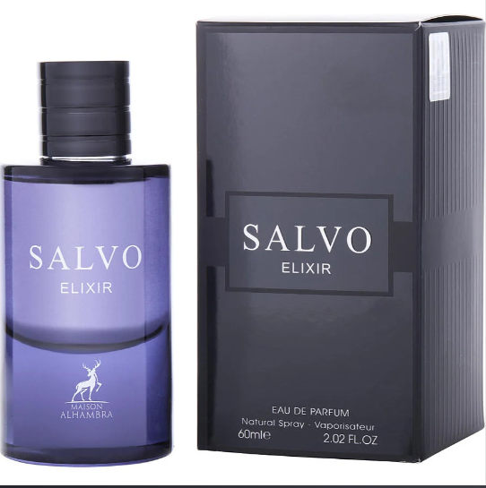 Maison Alhambra Salvo Elixer Men's EDP Spray 3.4 Oz 