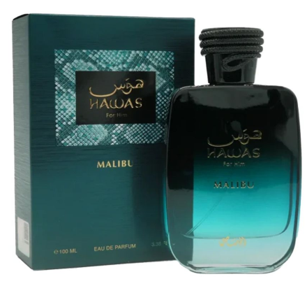 Rasasi Hawas Malibu Men's EDP Spray 3.4 Oz    