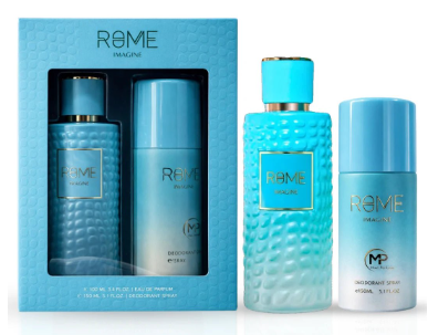 Rome | Imagine Pour Homme Gift set  2 PCS Set 3.4 EDP SP + 5.0 DEO by Bharara Beauty  