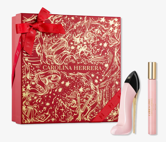 Carolina Herrera Good Girl Blush 2-Piece Gift Set for Women – 2.7 oz EDP Spray, 0.34 oz EDP Spray, 