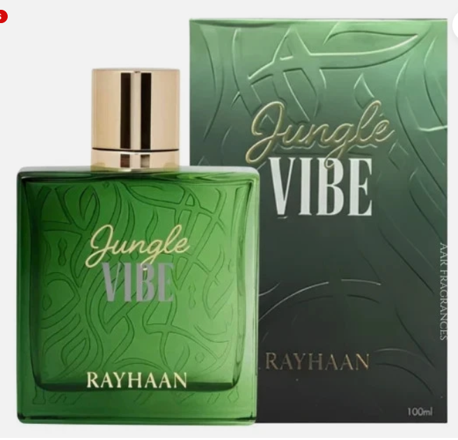 RAYHAAN Jungle Vibe MEN's EDP Spray 3.4 Oz   