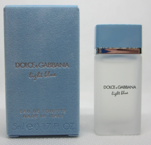 D&G (w) Light Blue 0.17 Oz EDT Mini 