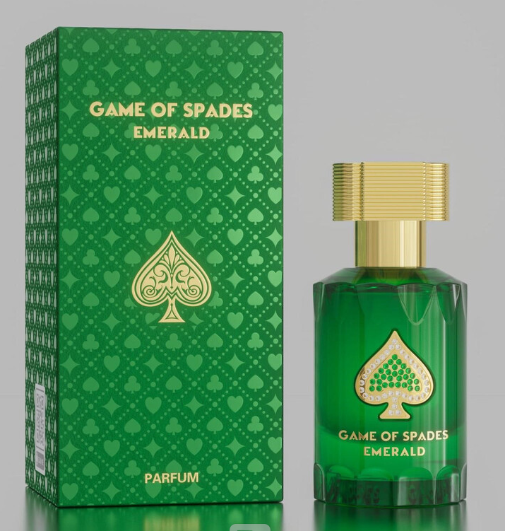 Jo Milano Game Of Spades Emerald 0.3 Oz Parfum Unisex Spray MINI 