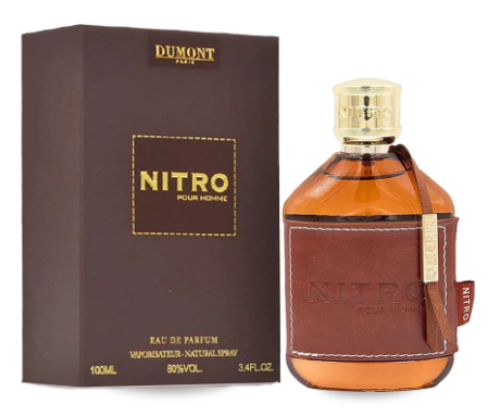Dumont Nitro Pour Homme Men's EDP 3.4 Oz   