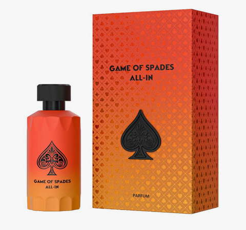 Jo Milano Game Of Spades ALL-IN 3.4 Oz Parfum Unisex Spray   