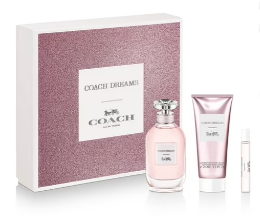 Coach Ladies Dreams Gift Set Fragrances 3 PIC
