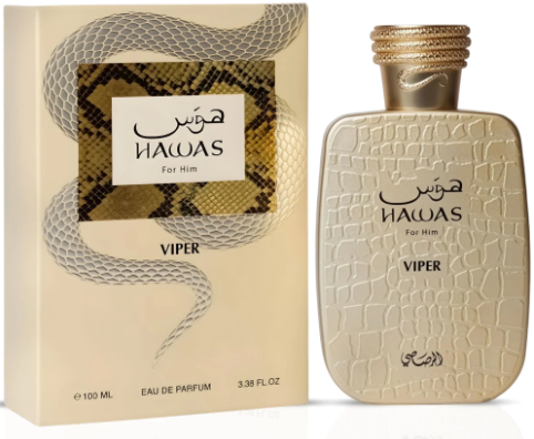 Rasasi Hawas Viper Men's EDP 3.4 OZ