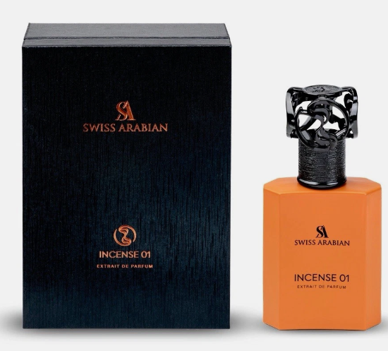Swiss Arabian INCENSE 01 1.7 Oz EXTRAIT DE PARFUM    