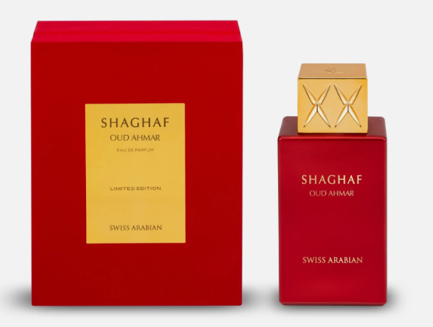Swiss Arabian SHAGHAF OUD AHMAR 2.5 Oz EXTRAIT DE PARFUM       