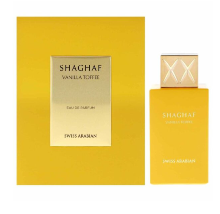Swiss Arabian SHAGHAF VANILLA TOFFEE 2.5 Oz EXTRAIT DE PARFUM          