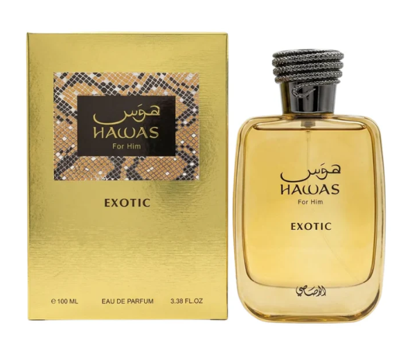 Rasasi Hawas Exotic Men's EDP Spray 3.3 Oz  