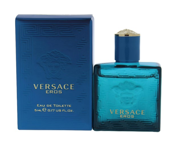Versace Eros Men's EDP Spray 0.17 Oz Mini  