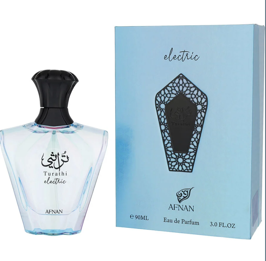 Afnan Turathi Electric by Afnan EDP Spray 3.0 oz 