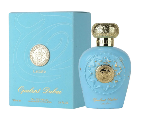 Lattafa Opulent Dubai Unisex EDP Spray 3.4 Oz  