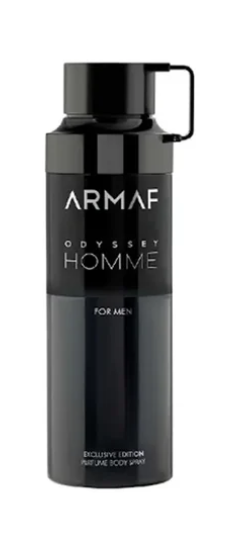 Armaf Odysse Homme Black Men's Perfume Body Spray 6.8 oz    
