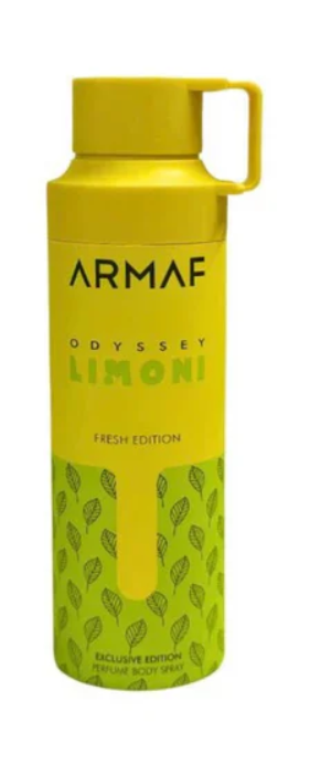 Armaf Odysse Limoni Men's Perfume Body Spray 6.8 oz     