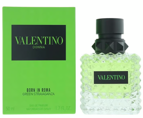 Valentino Born in Roma Green Stravaganza Women EDP Spray 1.7 Oz 